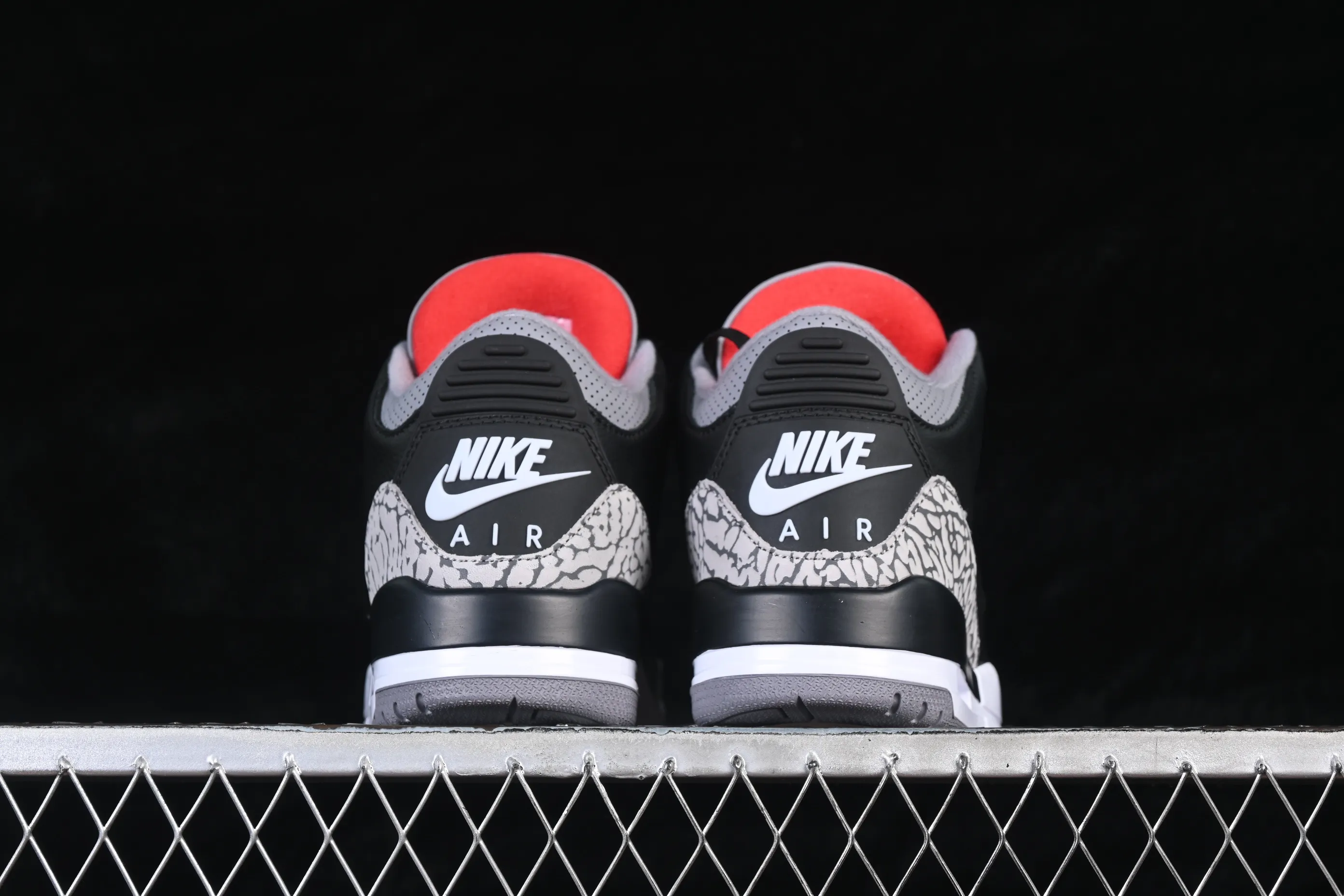 All categories Air Jordan Jordan series basketball shoes Air Jordan 3 TG version Air Jordan 3 "Black Cement" AJ3 Jordan 3 first year black cement DN3707-010